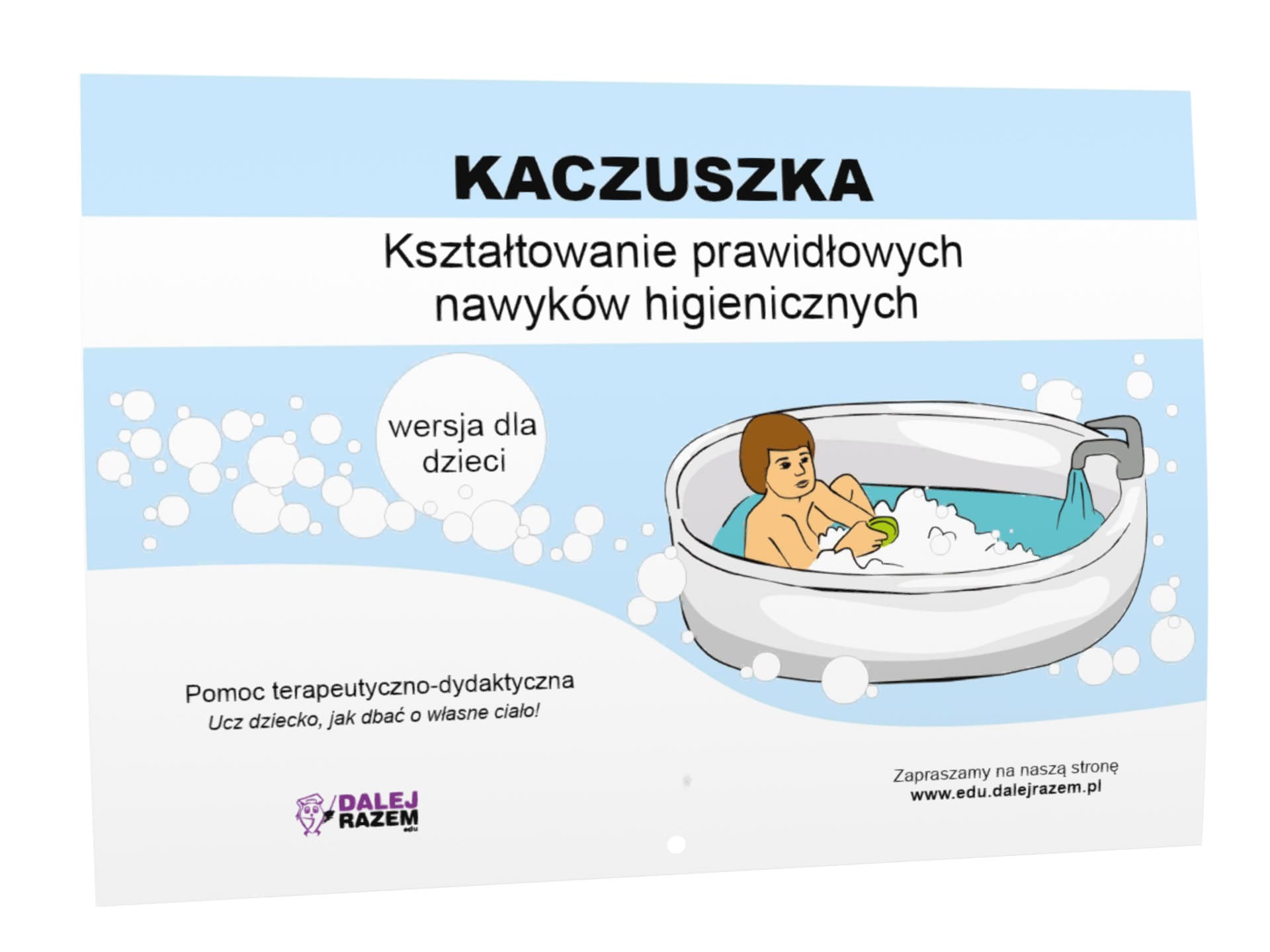 Nawyki higieniczne, dzieci „Kaczuszka”