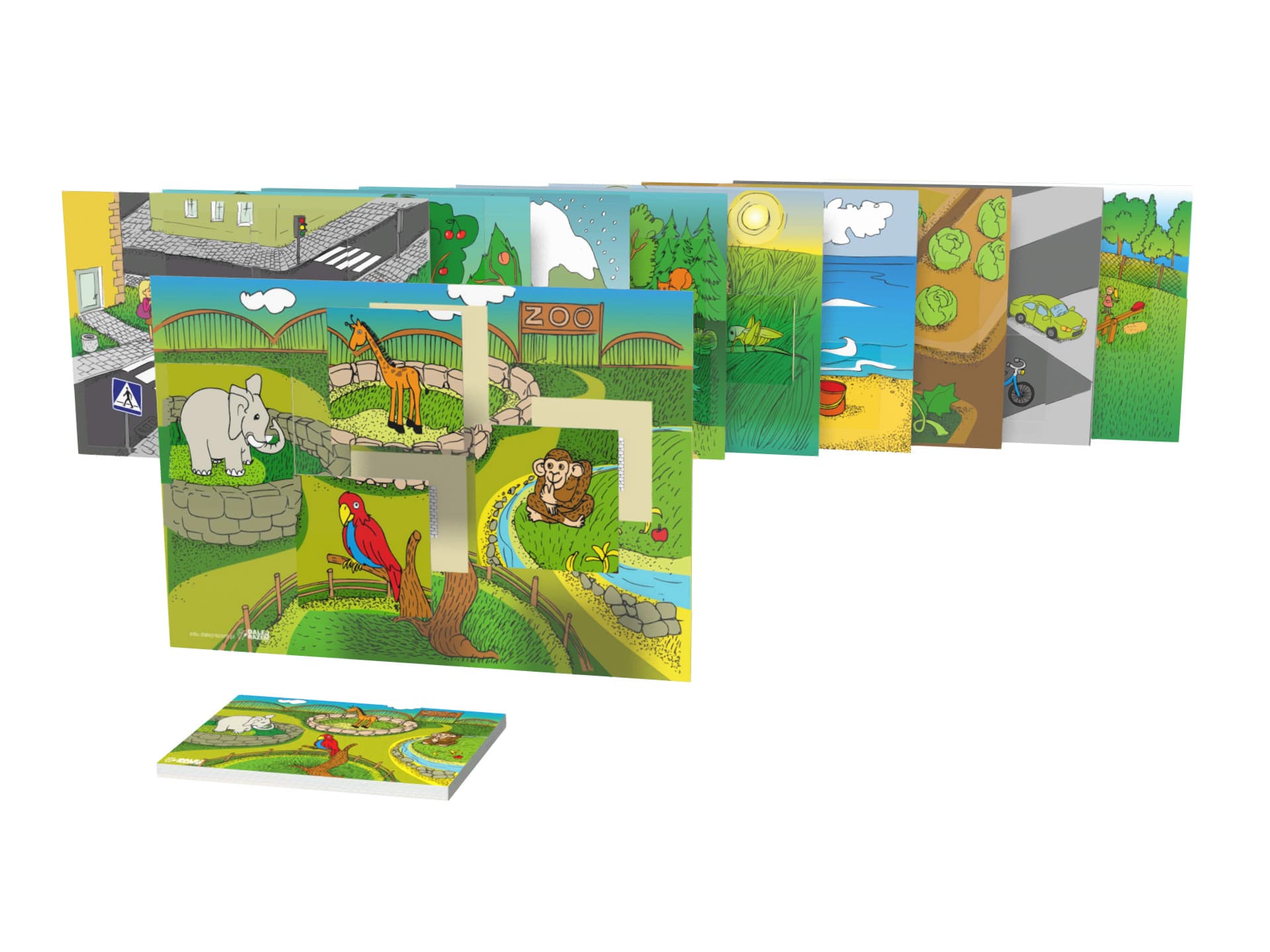Puzzle z krajobrazami „Sójka”
