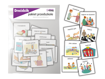 Obrazki do planu dnia, przedszkole „Droździk”